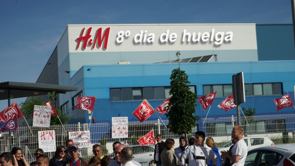 VIDEO | 8º DIA DE HUELGA EN H&M